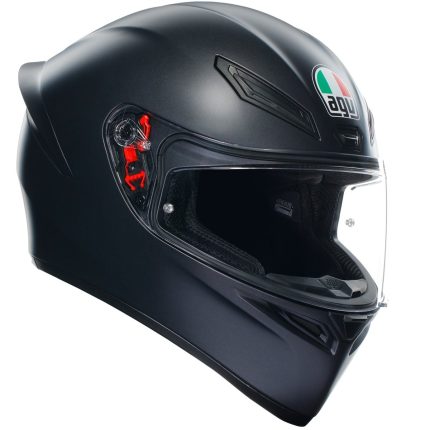 AGV K1 S – Casco integral de moto en acabado negro mate, ECE 22.05