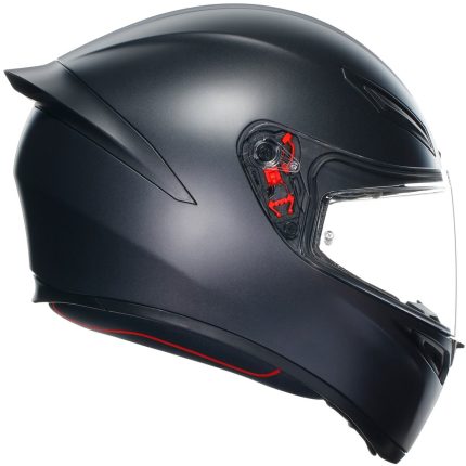 AGV K1 S – Casco integral de moto en acabado negro mate, ECE 22.05