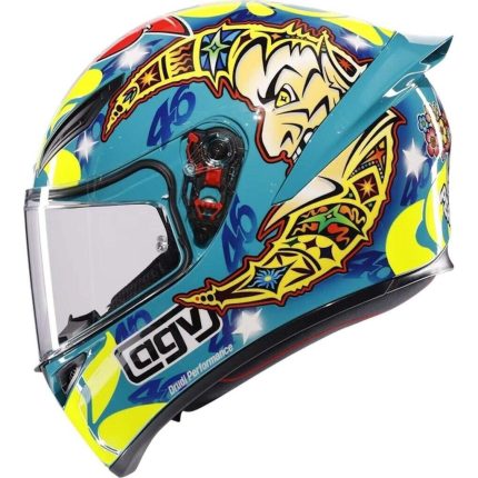 AGV K1 S Rossi Mugello 1999 – Casco integral de moto multicolor, ECE 22.05
