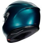 AGV K6 Solid – Casco integral de moto verde petróleo mate
