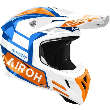 Airoh Aviator Ace 2 Sake – Casco de motocross naranja brillo