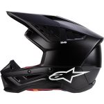 Alpinestars SM5 Solid – Casco de motocross negro, ECE 22.06