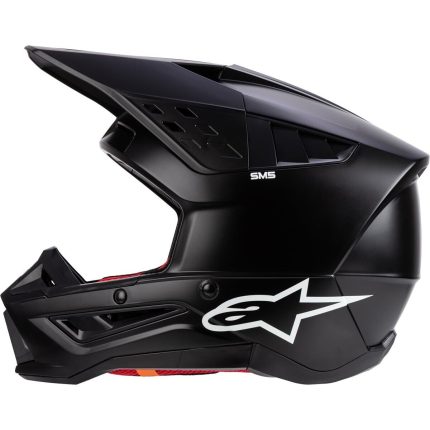 Alpinestars SM5 Solid – Casco de motocross negro, ECE 22.06