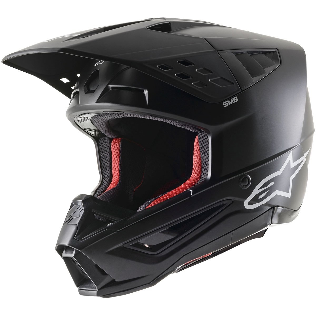 Alpinestars SM5 Solid – Casco de motocross negro, ECE 22.06 Alpinestars SM5 Solid – Casco de motocross negro, ECE 22.06