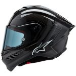 Alpinestars Supertech R10 – Casco integral de moto negro, ECE 22.06
