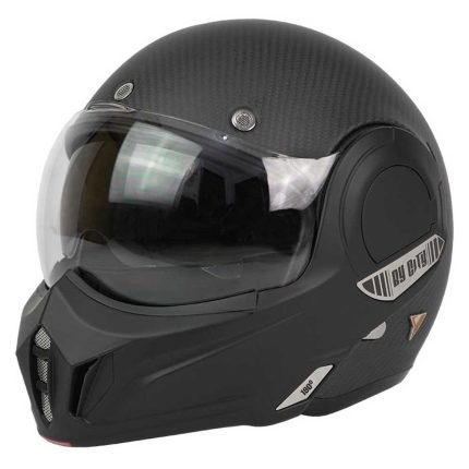 By City 180 Tech Carbon – Casco modular de moto en fibra de carbono