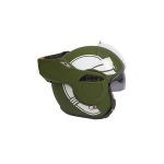 By City 180 Tech R.22.06 – Casco modular de moto verde, ECE 22.06