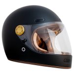 By City Roadster II – Casco integral de moto negro mate, ECE 22.06
