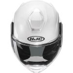 HJC i100 – Casco modular de moto en acabado blanco perla