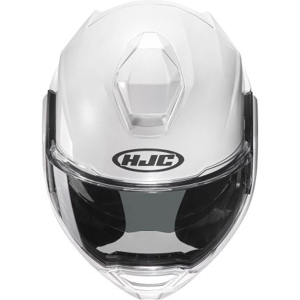 HJC i100 – Casco modular de moto en acabado blanco perla