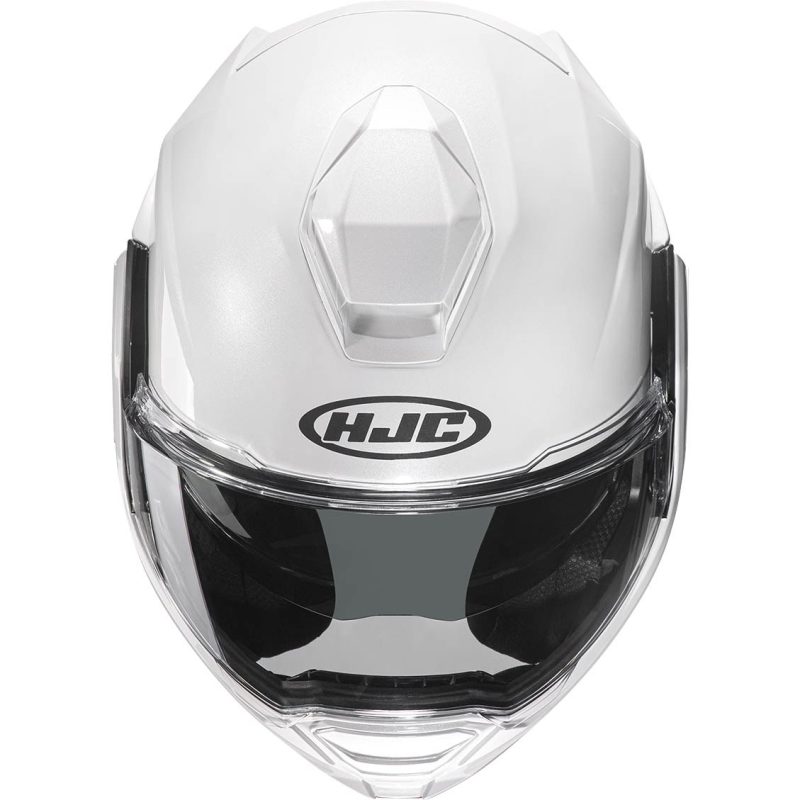 HJC i100 – Casco modular de moto en acabado blanco perla