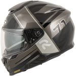 HJC RPHA71 Zecha MC5 – Casco integral de moto negro y gris, ECE 22.06