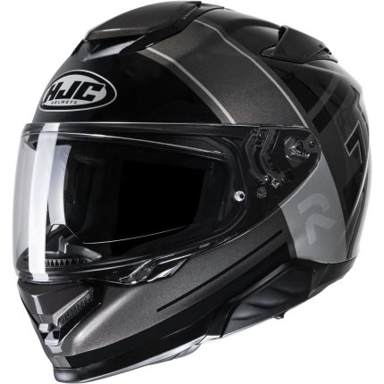 HJC RPHA71 Zecha MC5 – Casco integral de moto negro y gris, ECE 22.06
