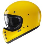 HJC V60 Solid – Casco integral de moto amarillo, ECE 22.06
