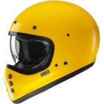 HJC V60 Solid – Casco integral de moto amarillo, ECE 22.06