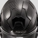 LS2 FF901 Advant X Carbon – Casco modular de moto negro, ECE 22.06