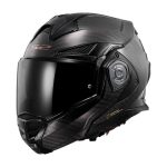 LS2 FF901 Advant X Carbon – Casco modular de moto negro, ECE 22.06