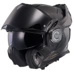 LS2 FF901 Advant X Carbon – Casco modular de moto negro, ECE 22.06