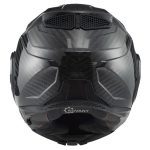 LS2 FF901 Advant X Carbon – Casco modular de moto negro, ECE 22.06