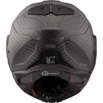 LS2 FF901 Advant X Solid – Casco modular de moto negro, ECE 22.06