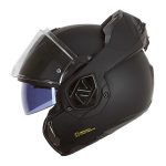 LS2 FF901 Advant X Solid – Casco modular de moto negro, ECE 22.06