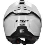 LS2 FF901 Advant X Solid – Casco modular de moto blanco, ECE 22.06