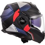LS2 FF901 Advant X Ultra – Casco modular de moto azul y rojo