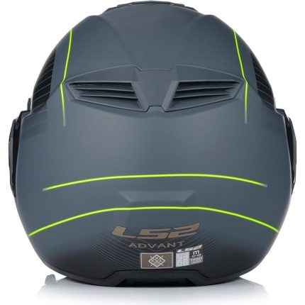 LS2 FF906 Advant – Casco modular de moto titanio mate, ECE 22.06