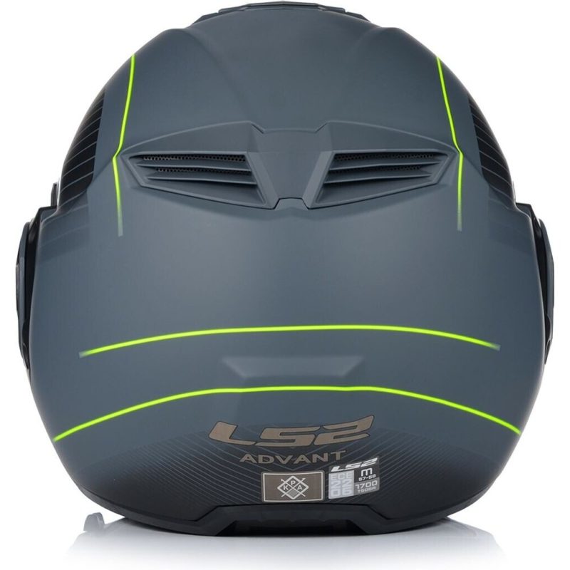 LS2 FF906 Advant – Casco modular de moto titanio mate, ECE 22.06