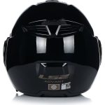 LS2 FF906 Advant Noir – Casco modular de moto negro, ECE 22.06