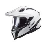 LS2 MX701 Explorer HPFC – Casco trail/adventure en color blanco