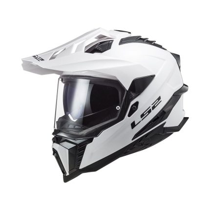 LS2 MX701 Explorer HPFC – Casco trail/adventure en color blanco