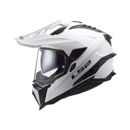 LS2 MX701 Explorer HPFC – Casco trail/adventure en color blanco