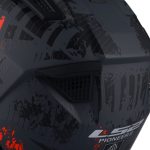 LS2 MX702 Pioneer II Crazy – Casco trail/adventure negro mate y rojo, ECE 22.06