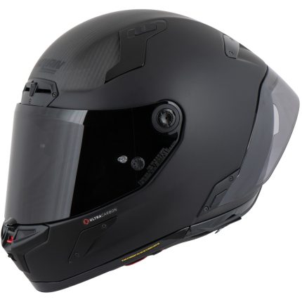 Nolan X-804 RS Ultra Carbon Triplonero – Casco integral de moto negro mate