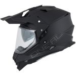 O'Neal Sierra Flat 22.06 – Casco integral de moto negro