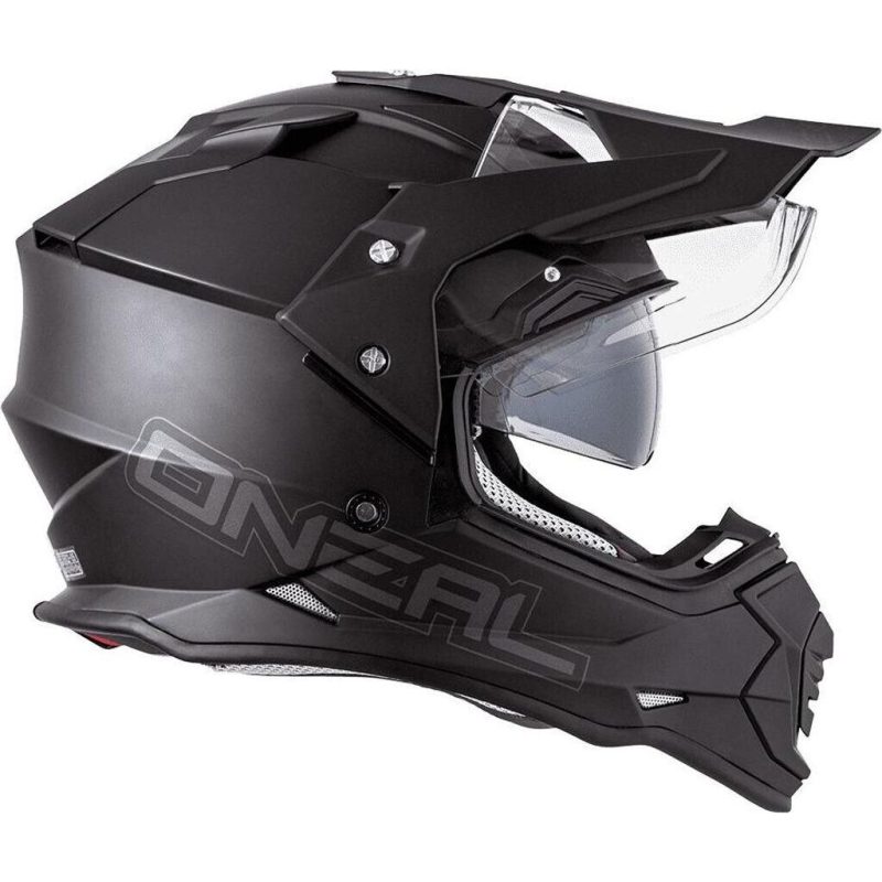 O'Neal Sierra Flat 22.06 – Casco integral de moto negro