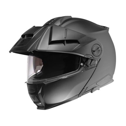 Schuberth E2 – Casco modular de moto negro mate, ECE 22.06