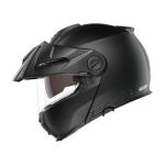 Schuberth E2 – Casco modular de moto negro mate, ECE 22.06
