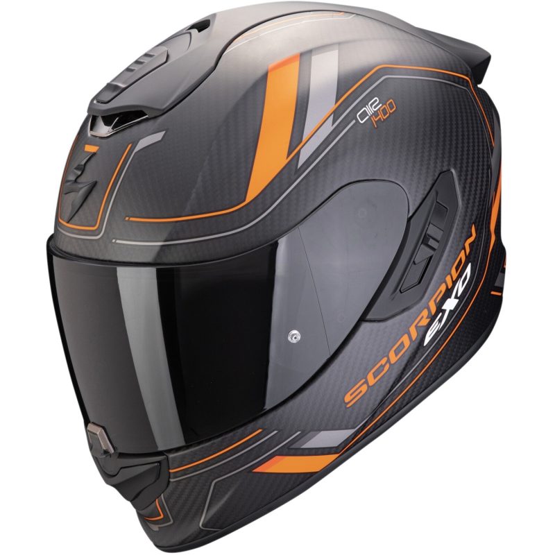 Scorpion Exo 1400 Evo 2 Air Luma – Casco integral de moto, ECE 22.06
