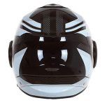 Scorpion Exo-Tech Evo Animo – Casco modular de moto negro y blanco, ECE 22.06