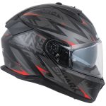 Shark D-Skwal 3 Blast-R – Casco integral de moto negro mate, ECE 22.06