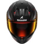 Shark D-Skwal 3 Blast-R – Casco integral de moto negro mate, ECE 22.06