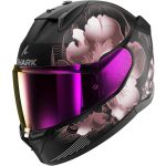 Shark D-Skwal 3 Mayfer – Casco integral de moto negro, ECE 22.06