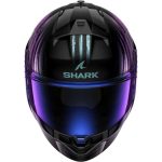 Shark Ridill 2 Assya – Casco integral de moto negro, ECE 22.06