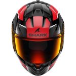Shark Ridill 2 Bersek – Casco integral de moto rojo y negro mate, ECE 22.06