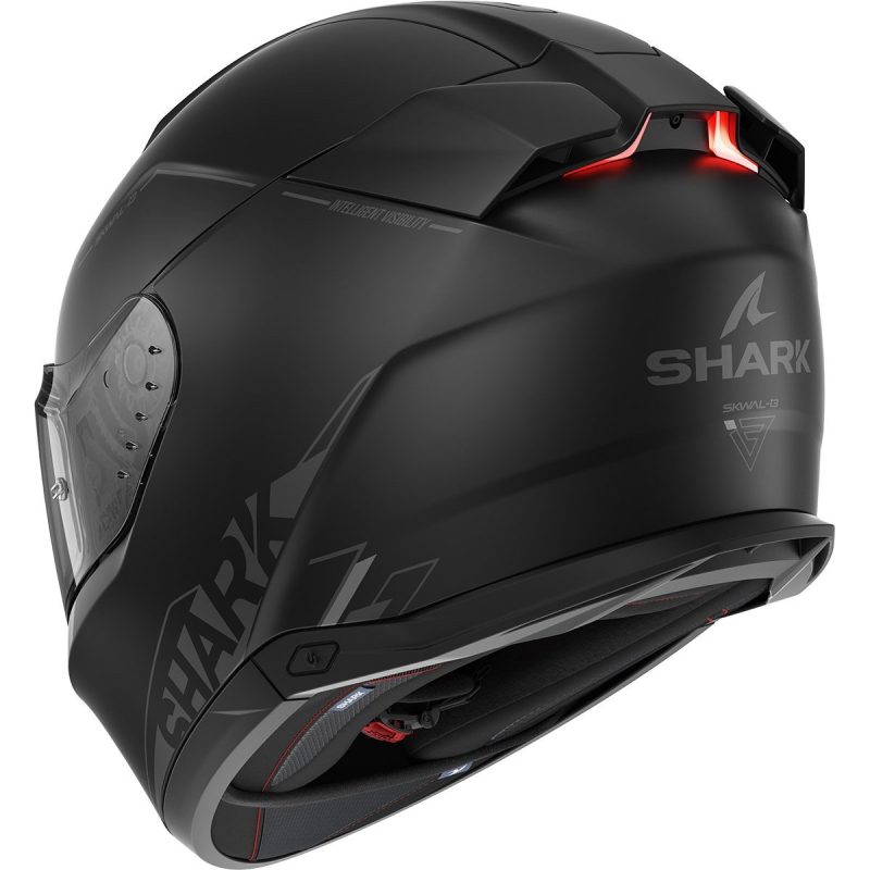 Shark Skwal i3 Blank SP – Casco integral de moto negro mate