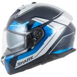 Shark Skwal i3 Rhad – Casco integral de moto negro brillo, ECE 22.06
