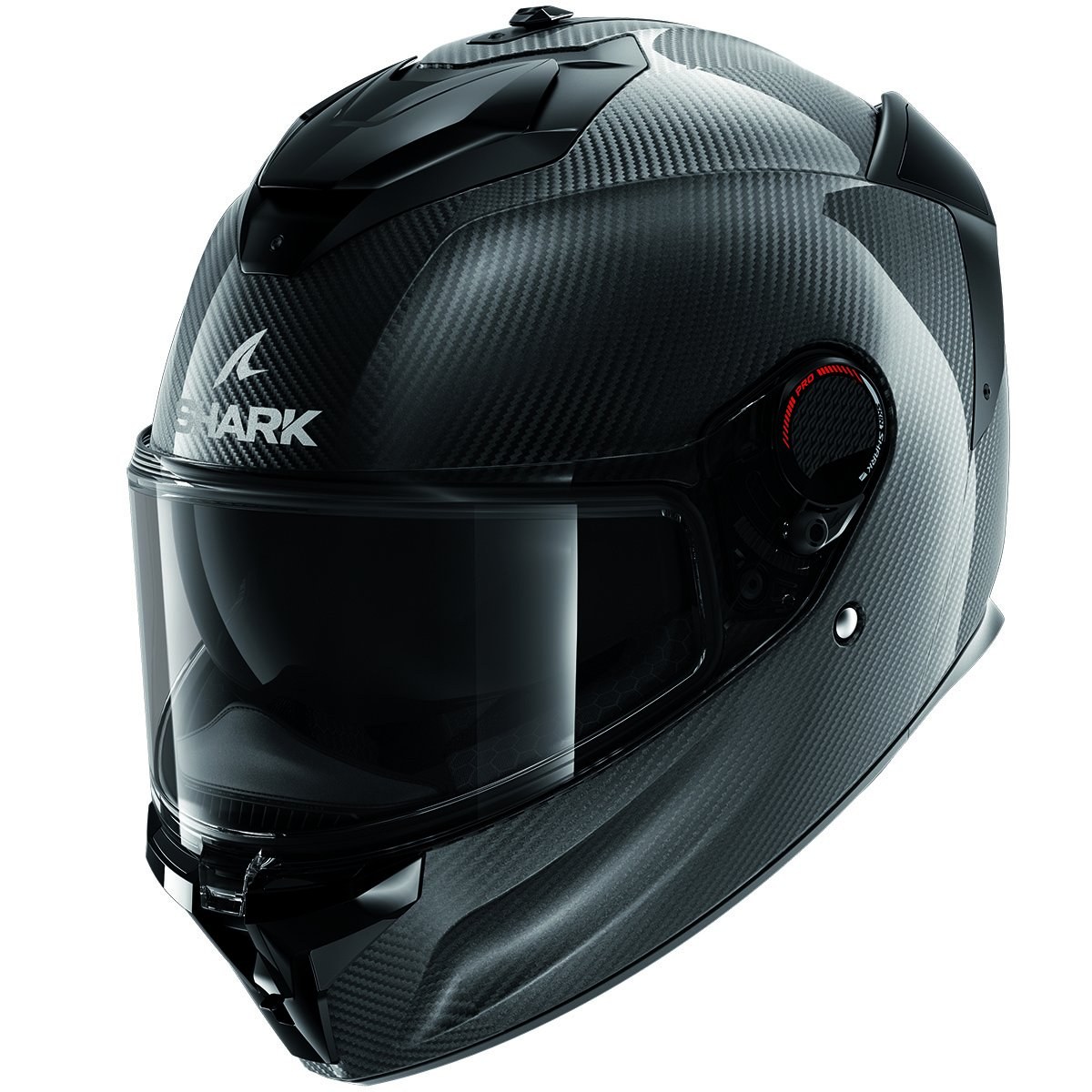 Shark Spartan GT Pro Carbon Skin – Casco integral de moto gris, ECE 22.05 Shark Spartan GT Pro Carbon Skin – Casco integral de moto gris, ECE 22.05