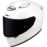 Suomy Track-1 Plain – Casco integral de moto blanco liso
